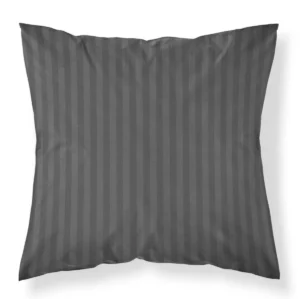 Poszewka z Adamaszku na Prezent 40x40 CIEMNY SZARY