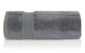 100% Gruby Bawełniany Ręcznik Kąpielowy 600g SZARY