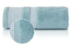 DUŻY RĘCZNIK DETEXPOL 70X140 baw. gruby j. turkus