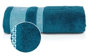 DUŻY ręcznik kąpielowy GRUBY hotel PREMIUM turkus